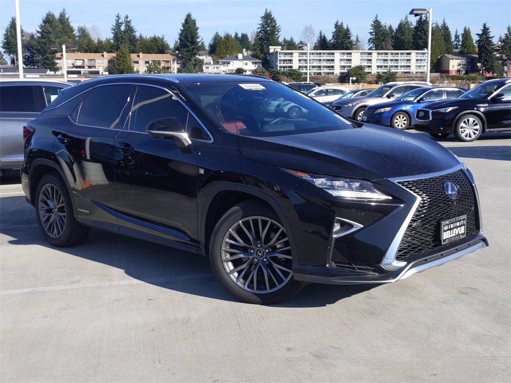 Pre-Owned 2018 Lexus RX 450h F Sport 4D Sport Utility in Bellevue #6997 ...