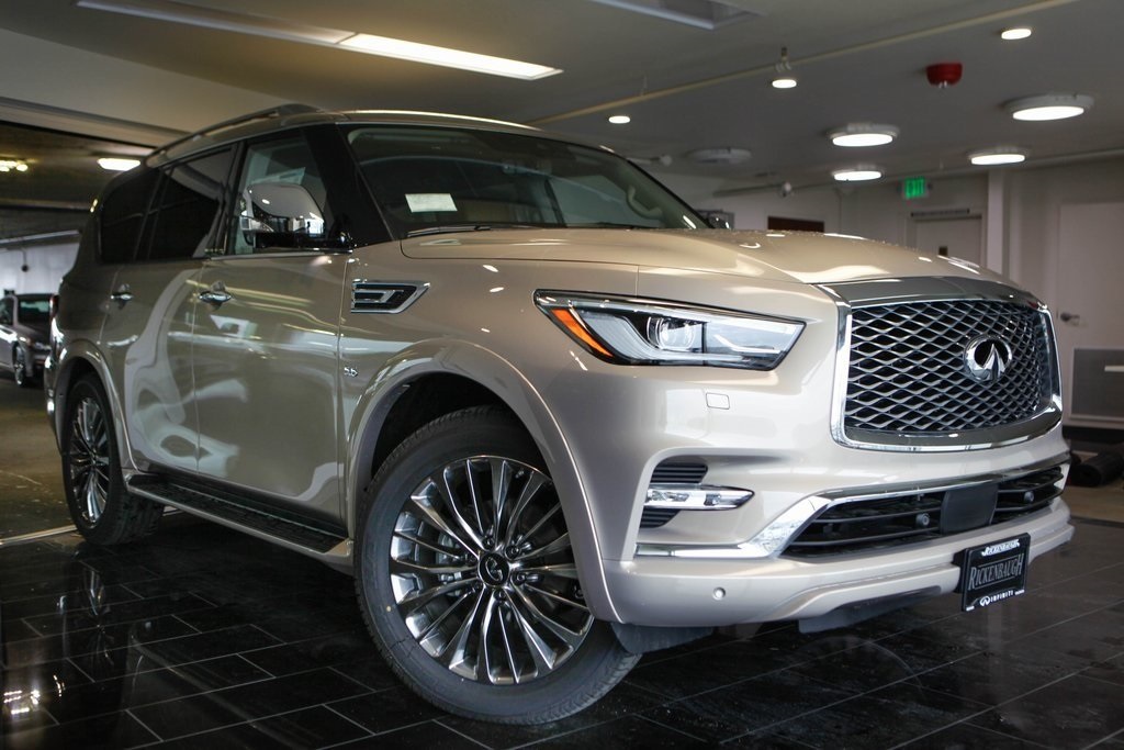 New 2020 INFINITI QX80 LUXE 4WD SUV in Bellevue #200144 | INFINITI of ...